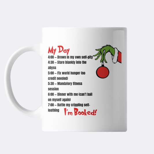 Holiday Agenda Mug